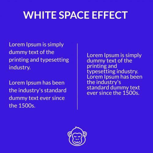 white space matters for converting ecommerce copy